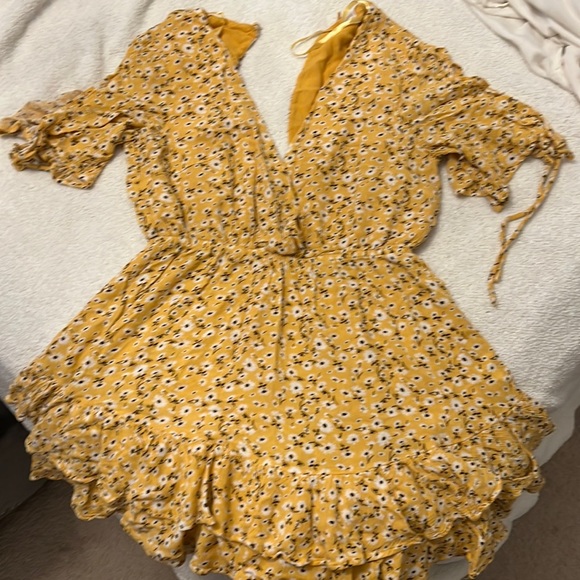 Fortune One Tucana Dress Yellow - Picture 6 of 8